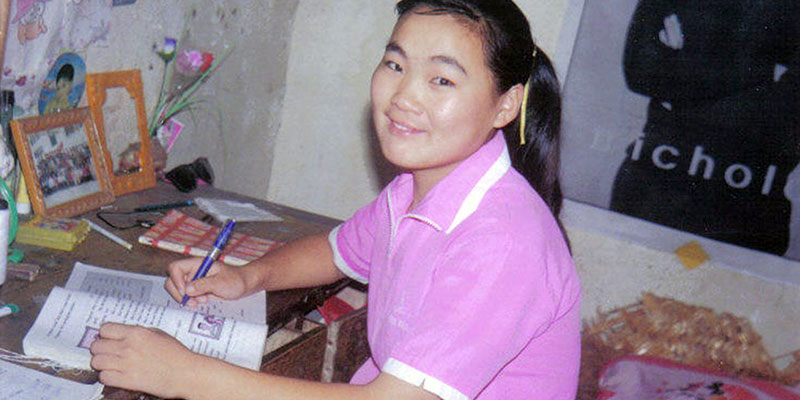 Wang Li - Studying
