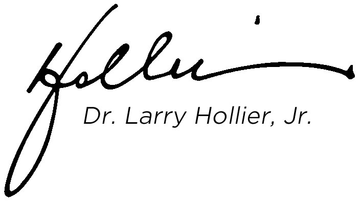 Dr.Larry Hollier Signature