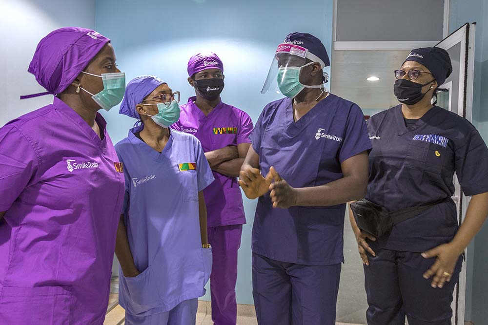 GSK employees get a hospital tour at LUTH