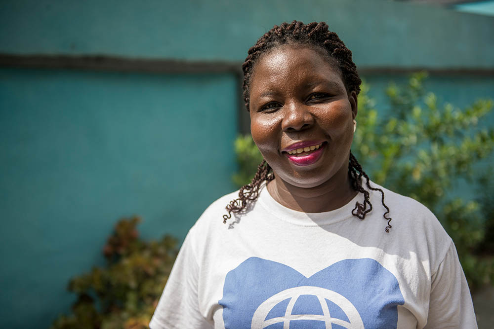 Smile Train staff member Victoria from Nigeria