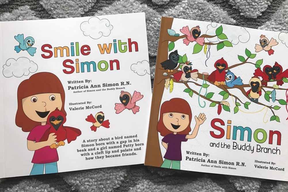 Patricia's book Smile with Simon