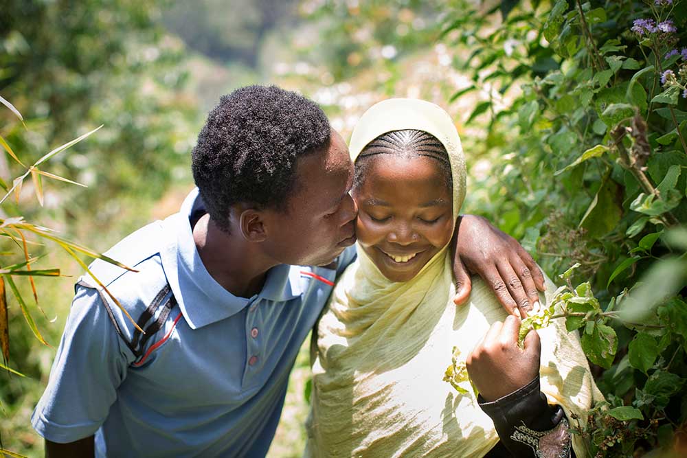 Yusufa's first kiss