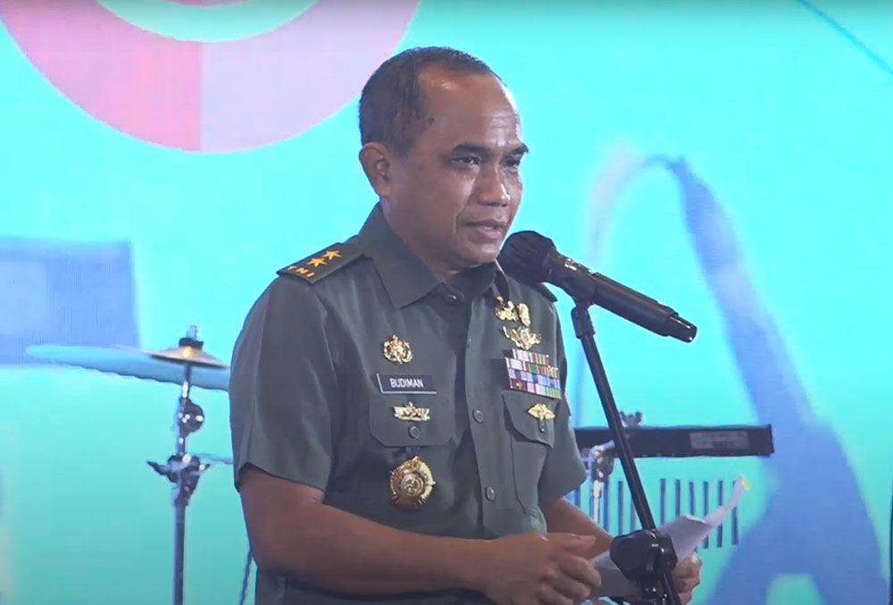 Major General Dr. Budiman, the Chief of Indonesia Military Health Center