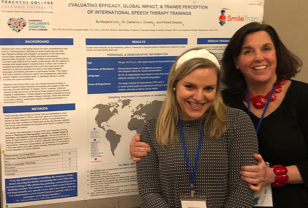 Margaret Lico and Catherine Crowley present their research at the 79th annual ACPA Annual Meeting