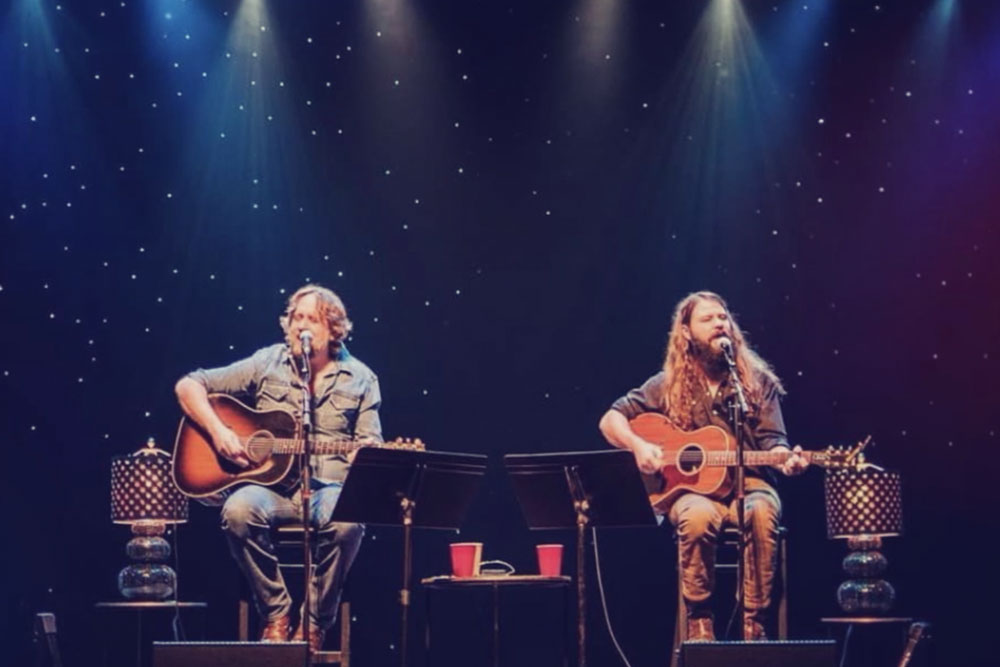 Hayes Carll and Brent Cobb
