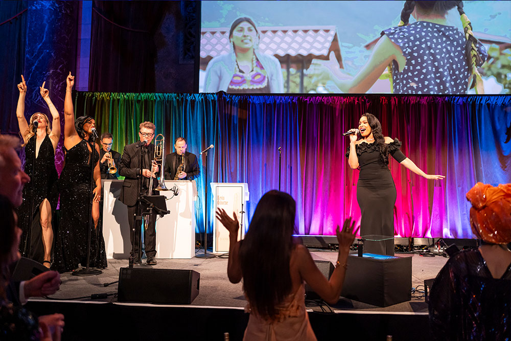 “Jordin Sparks performs at Smile Train’s 25th-Anniversary Gala