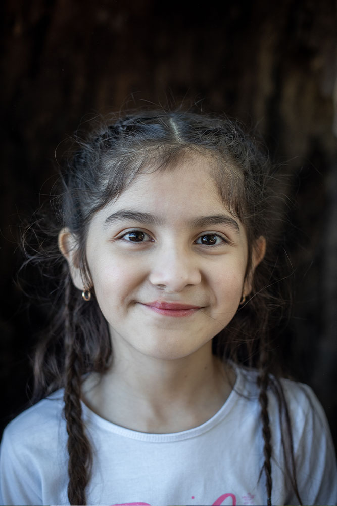 Aylen smiling for the camera