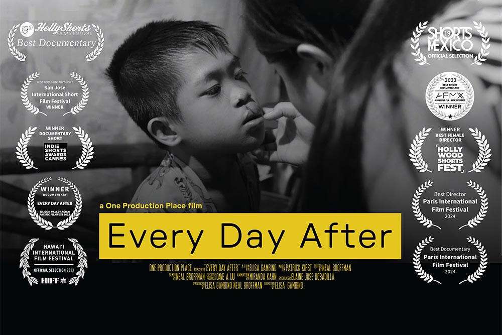 Every Day After awards poster