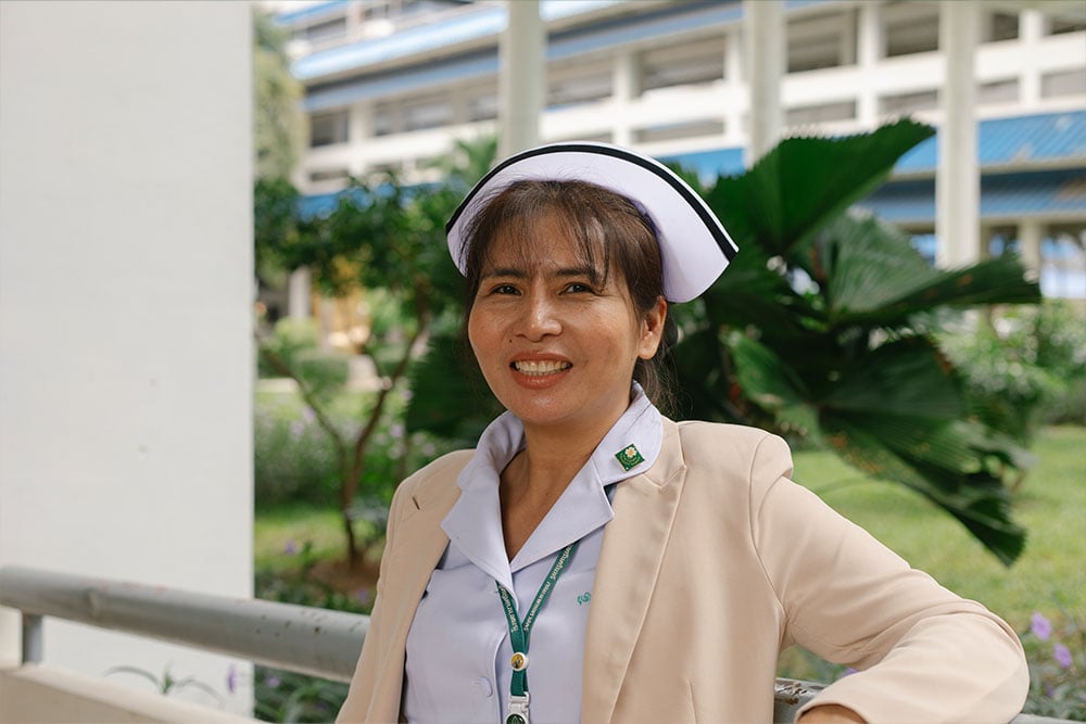 Nurse Yupin Paggasung