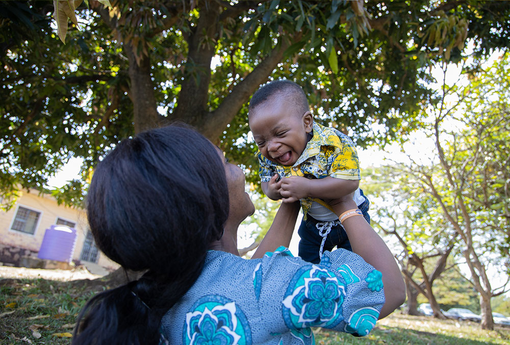 Annointed lifted by his mother