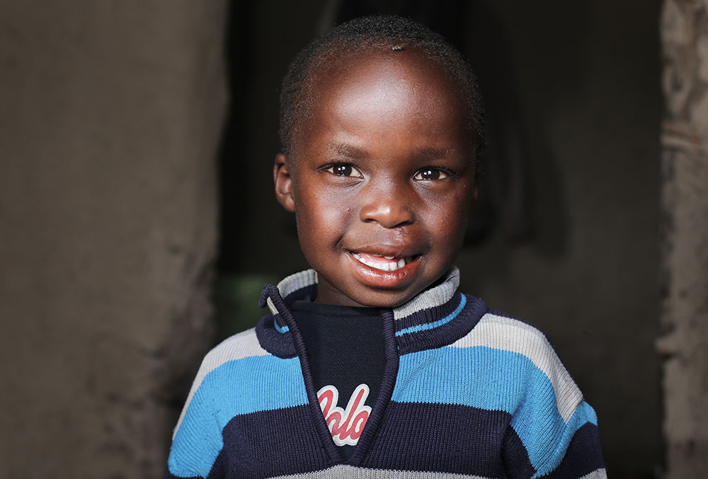 Benjamin after free Smile Train-sponsored cleft surgery