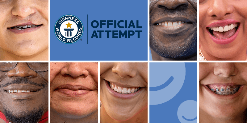 grid of people smiling