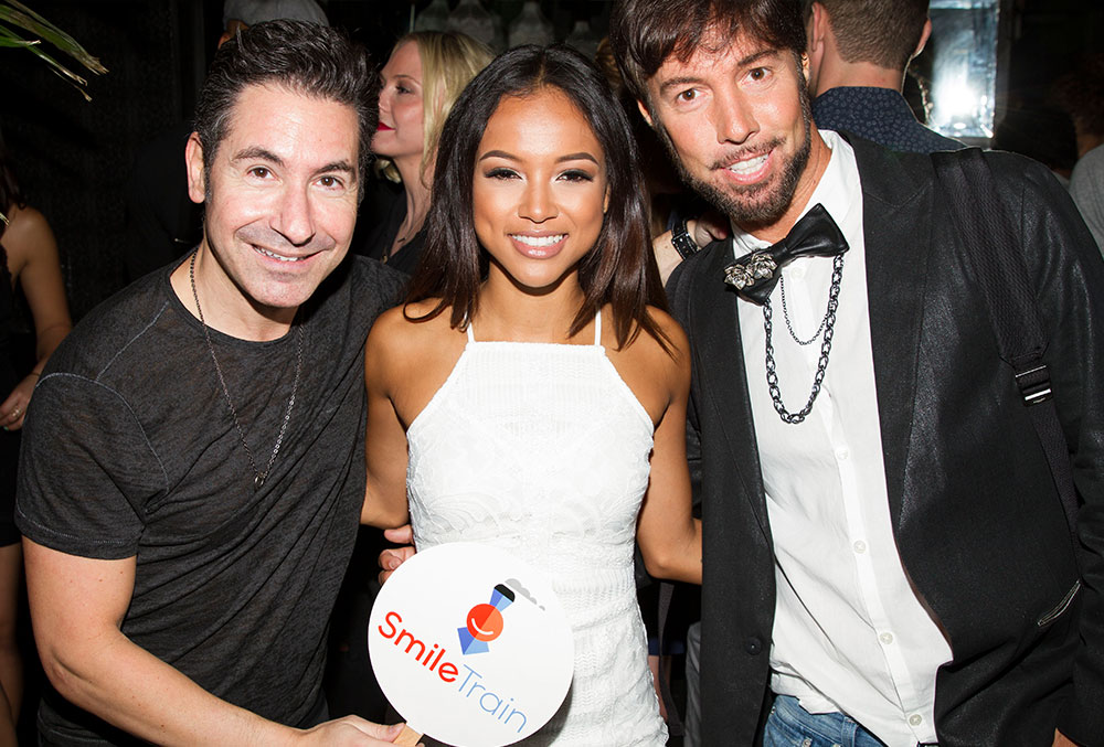 Troy with Karrueche Tran and Todd Krim 