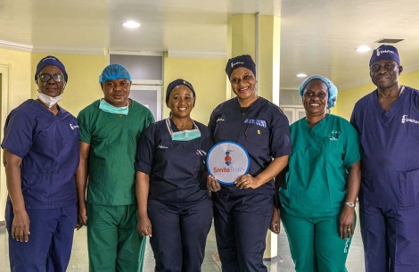 Smile Train medical partners and staff at Nigeria Cleft week