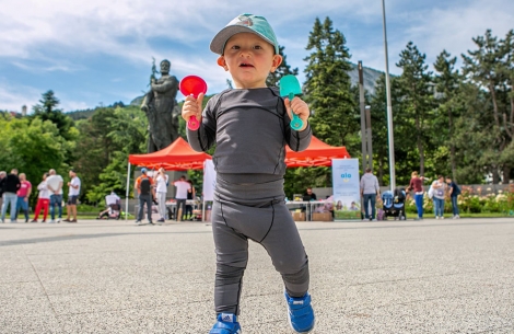 Lev Simeonov at the Run with a Smile Event in Vratsa, Bulgaria