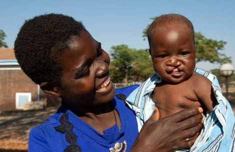 Rosemary holding Nyasha