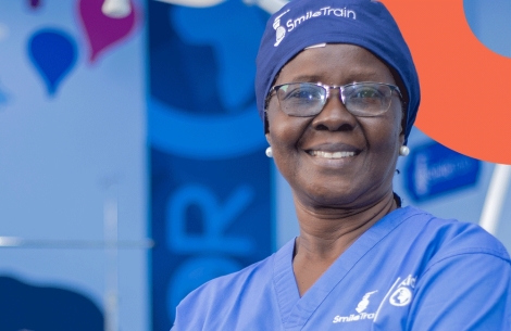 doctor smiling