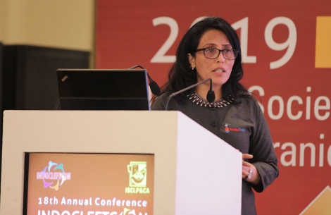 Mamta Carrol speaks at cleftcon