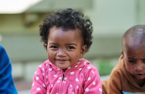 Tsiorihasina smiling after cleft surgery