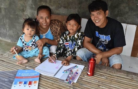 Smile Train patient coloring