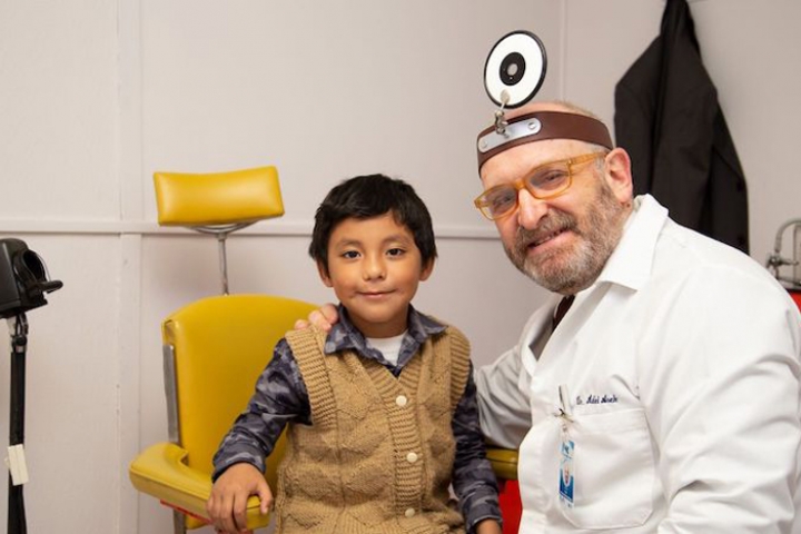 doctor with patient