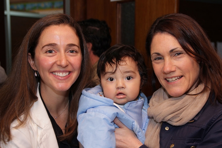 Pam with Susie and a patient