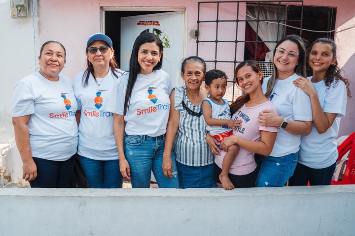 Journey of Smiles participating with patient and mother
