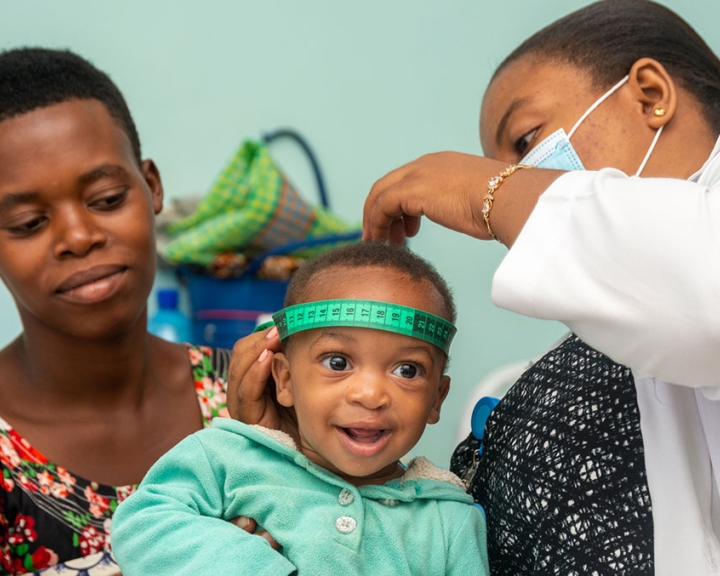 Child with doctor