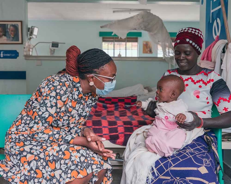 Meeting with patients