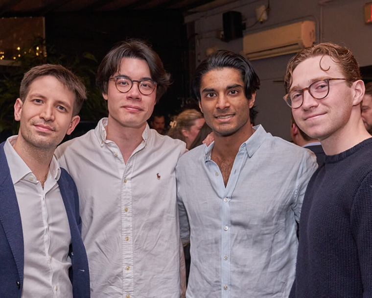 4 members of the Young Leadership Circle group