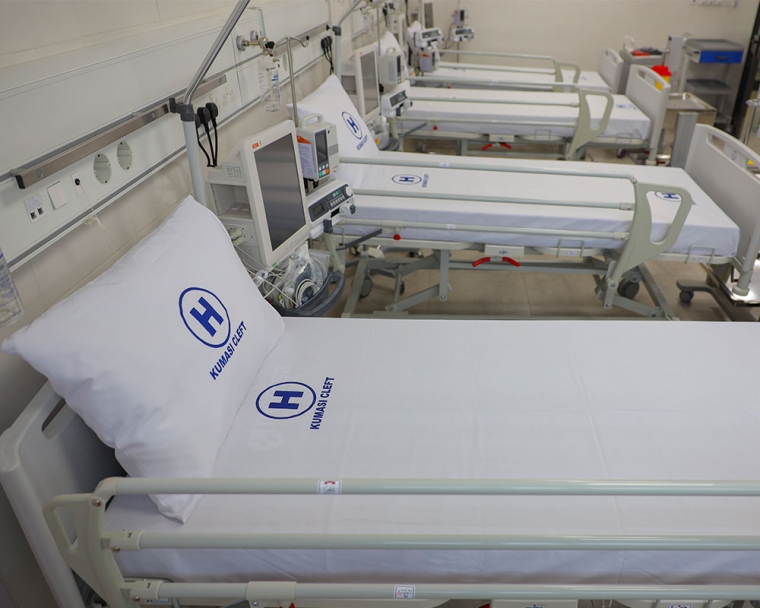 Surgical beds at the Ghana CLC