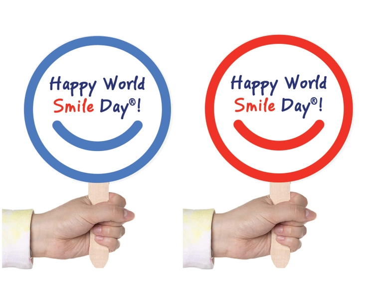 World Smile Day 2025 fan